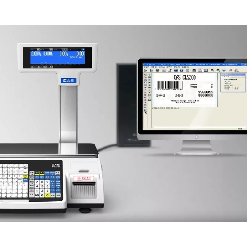 Label Printing Scale CL5200J-B | Interbalances