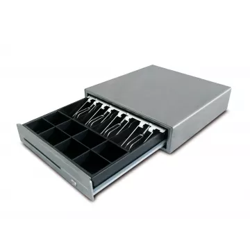 Tiroir caisse compacte en inox 410x420 mm - CDR-R41S | Interbalances