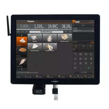 Balance de commerce tactile MARQUES ARM - Modèle Suspendue | Interbalances
