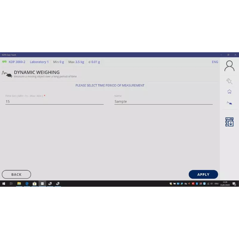 MODULE SET-05 ET Dynamic (optional module to SET-01) | Interbalances