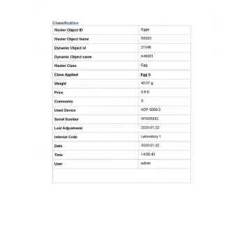 MODULE SET-06 ET Classify (optional module to SET-01) | Interbalances