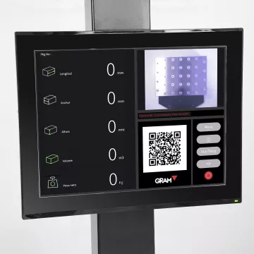 Platform scale GRAM QUBIC ONE | Interbalances