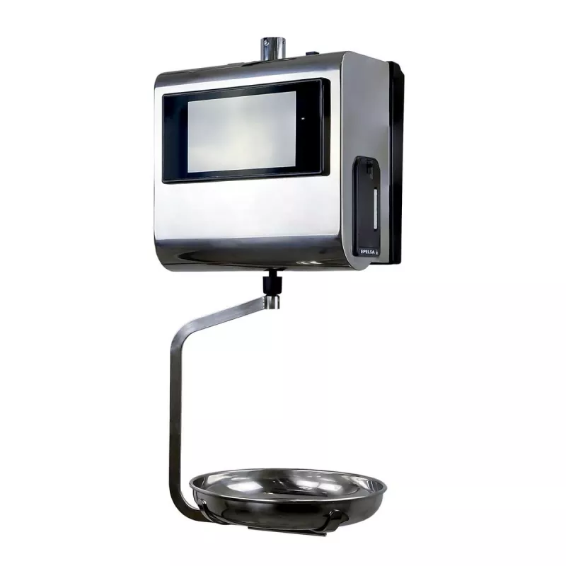 Balance poids-prix suspendue avec imprimante et étiqueteuse EXA SATURN TOUCHSCALE | Interbalances