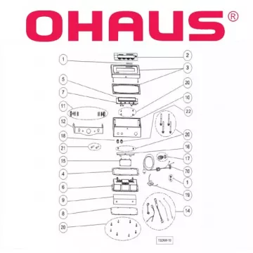 Pièces détachées OHAUS T32XW | Interbalances