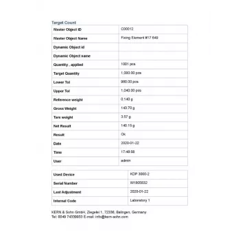 MODULE SET-33 ET Target-count (module optionnel au SET-01) | Interbalances