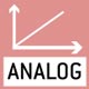 Interface analogique : pour raccorder un périphérique adapté au traitement analogique des valeurs de mesure.