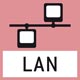 Interface réseau: pour connecter la balance à un réseau Ethernet. Possible avec le convertisseur universel KERN YKI-01 (RS-232/LAN).